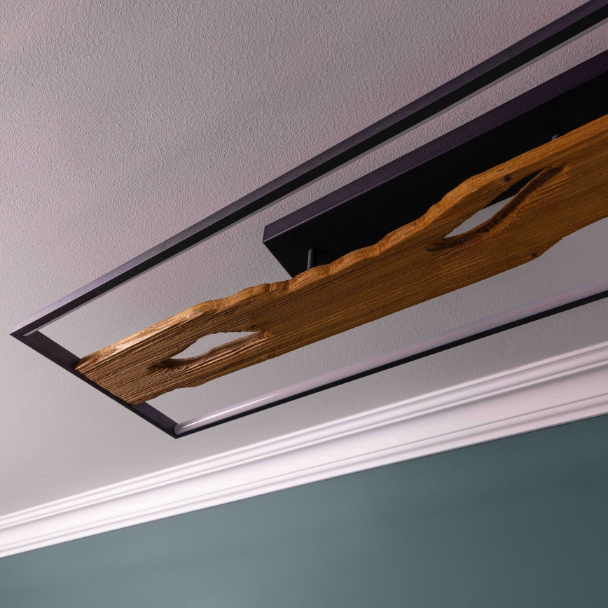 Brilliant - LED Prigušiva stropna svjetiljka CHAUMONT LED/48W/230V kaučukovac - FSC certificirano