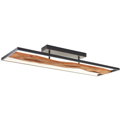 Brilliant - LED Prigušiva stropna svjetiljka CHAUMONT LED/48W/230V kaučukovac - FSC certificirano