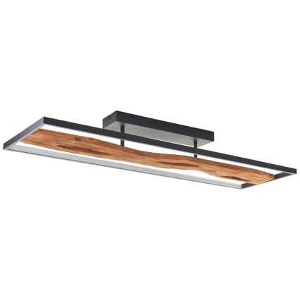 Brilliant - LED Prigušiva stropna svjetiljka CHAUMONT LED/48W/230V kaučukovac - FSC certificirano