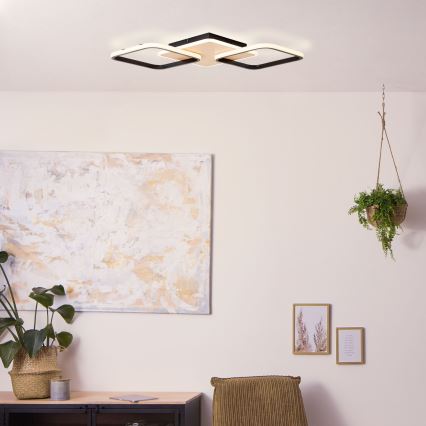 Brilliant - LED Prigušiva stropna svjetiljka DENNET LED/40W/230V 3000K 62x62 cm
