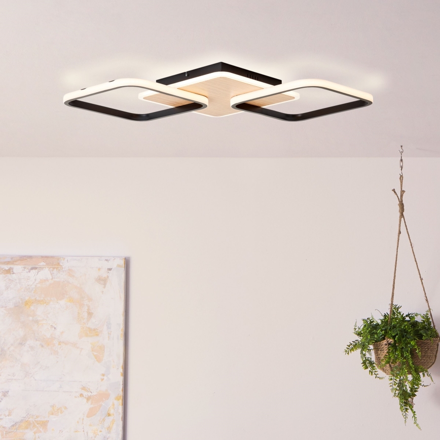 Brilliant - LED Prigušiva stropna svjetiljka DENNET LED/40W/230V 3000K 62x62 cm