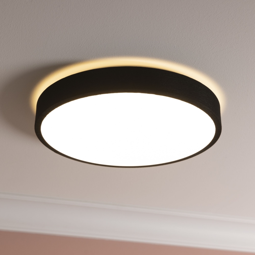 Brilliant - LED Prigušiva stropna svjetiljka FILIZ LED/24W/230V pr. 38,5 cm crna