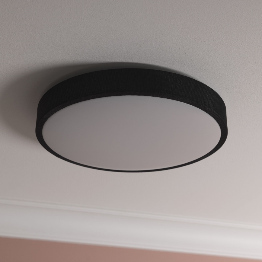 Brilliant - LED Prigušiva stropna svjetiljka FILIZ LED/24W/230V pr. 38,5 cm crna