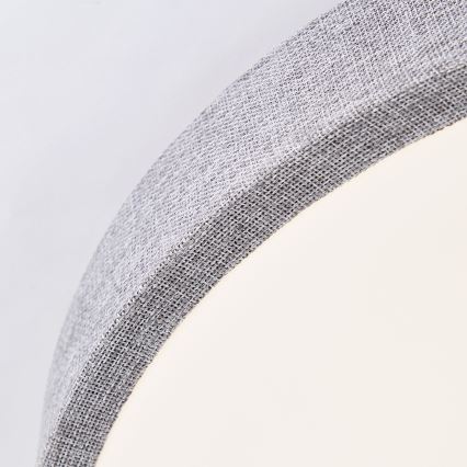 Brilliant - LED Prigušiva stropna svjetiljka FILIZ LED/24W/230V pr. 38,5 cm siva