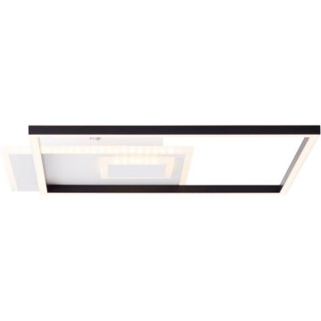 Brilliant - LED Prigušiva stropna svjetiljka IORGO LED/40W/230V 3000K 43,5x43,5 cm bijela/crna