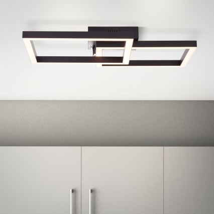 Brilliant - LED Prigušiva stropna svjetiljka KJORN LED/32W/230V 3000K crna