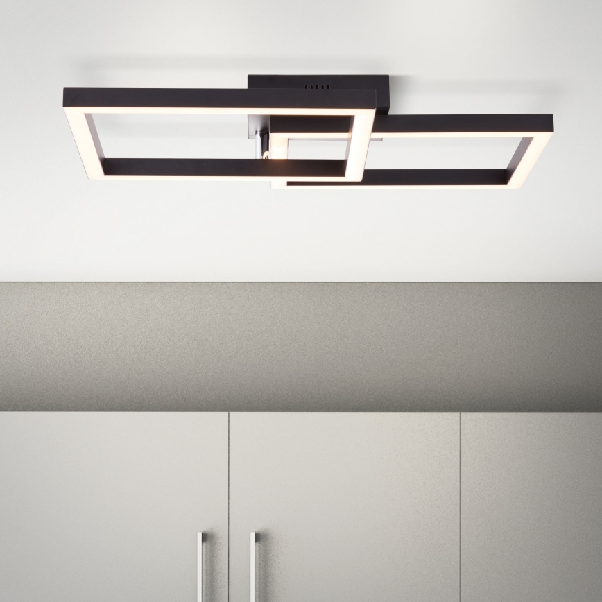 Brilliant - LED Prigušiva stropna svjetiljka KJORN LED/32W/230V 3000K crna
