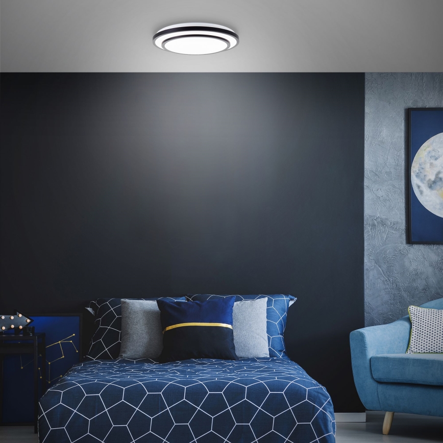 Brilliant - LED Prigušiva stropna svjetiljka LUCIANO LED/40W/230V 3000-6500K + daljinski upravljač