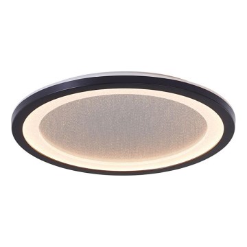Brilliant - LED Prigušiva stropna svjetiljka MOSAKO LED/20W/230V 2700K pr. 29,5 cm crna