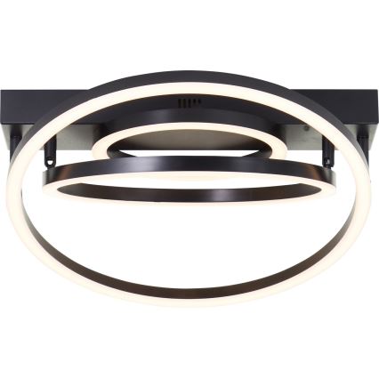 Brilliant - LED prigušiva stropna svjetiljka PEDLEY LED/36W/230V crna