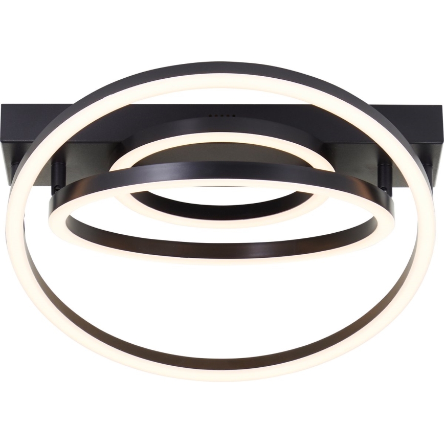 Brilliant - LED prigušiva stropna svjetiljka PEDLEY LED/36W/230V crna