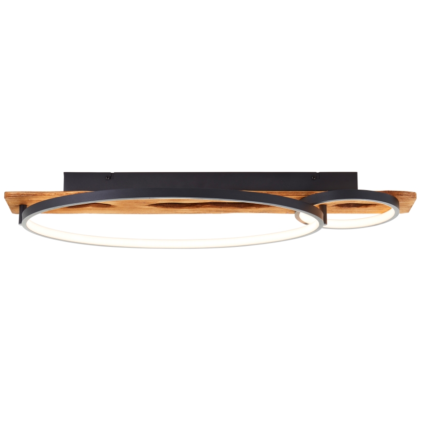 Brilliant - LED Prigušivo stropno svjetlo PIRUS LED/30W/230V 30x70 cm gumovo drvo