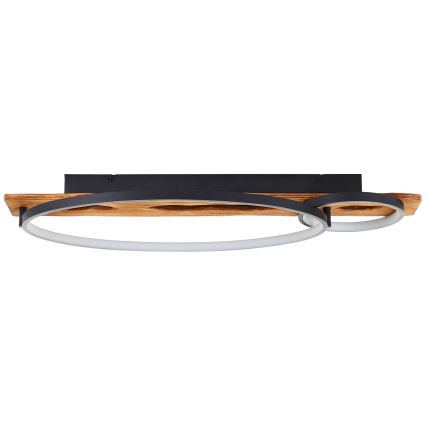 Brilliant - LED Prigušivo stropno svjetlo PIRUS LED/30W/230V 30x70 cm gumovo drvo