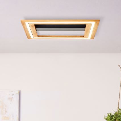 Brilliant - LED Prigušiva stropna svjetiljka RHEA LED/24W/230V 3000K 45x45 cm - FSC certificirano