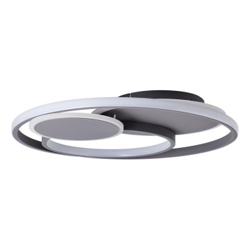 Brilliant - LED Prigušiva stropna svjetiljka RUNDA LED/50W/230V 3000-6500K crna + daljinski upravljač