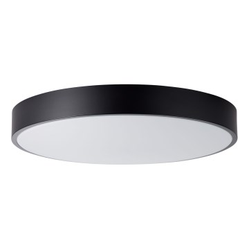 Brilliant - LED prigušiva stropna svjetiljka SLIMLINE LED/60W/230V 3000-6500K Ø 49 cm crna + daljinski upravljač