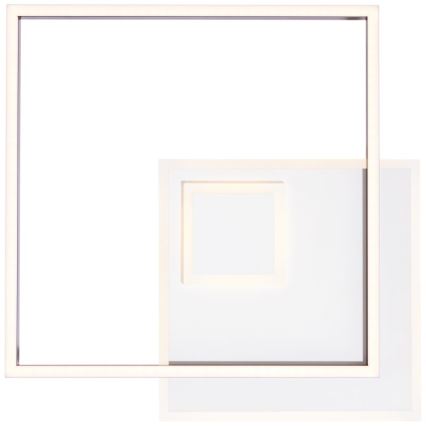 Brilliant - LED Prigušiva stropna svjetiljka IORGO LED/40W/230V 3000K 43,5x43,5 cm bijela/crna
