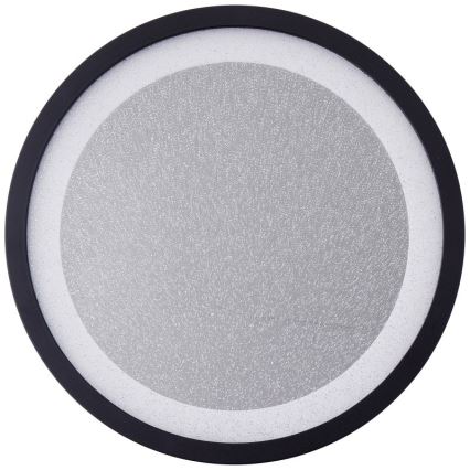 Brilliant - LED Prigušiva stropna svjetiljka MOSAKO LED/20W/230V 2700K pr. 29,5 cm crna