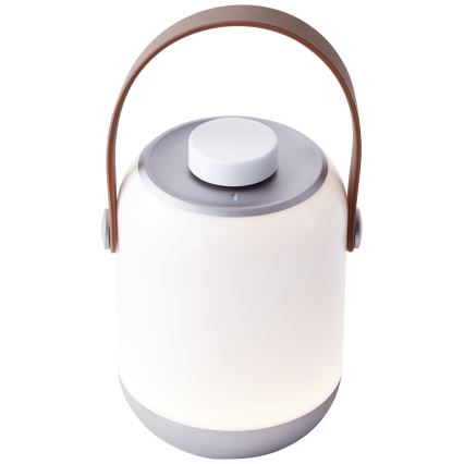 Brilliant - LED Prigušiva vanjska stolna lampa GEMMA LED/1,9W/5V IP44 bijela