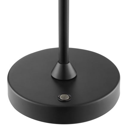 Brilliant - LED punjiva dodirna vanjska stolna lampa ELORA s mogućnošću prigušivanja LED/2,5W/5V 2700K 2600 mAh IP44 crna