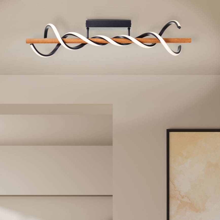 Brilliant - LED Prigušivi nadgradni luster AMALIA LED/38W/230V bor - FSC certificirano