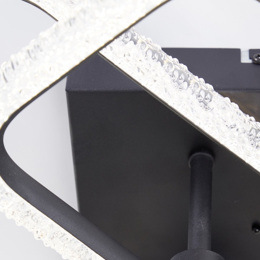 Brilliant - prigušivo LED stropno svjetlo AYDIN LED/30W/230V 3000-6500K crno + daljinski upravljač