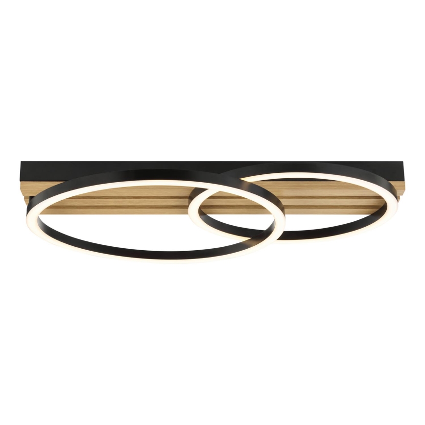 Brilliant - LED prigušivo stropno svjetlo CALMA LED/21W/230V crna