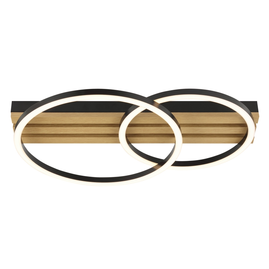 Brilliant - LED prigušivo stropno svjetlo CALMA LED/21W/230V crna