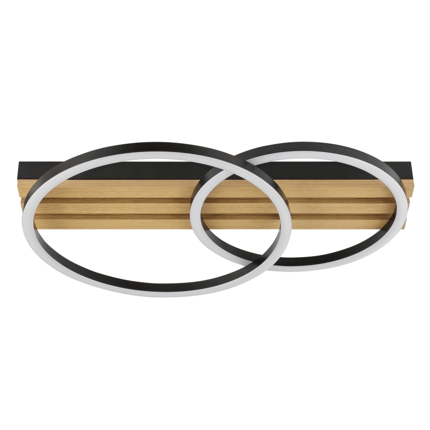 Brilliant - LED prigušivo stropno svjetlo CALMA LED/21W/230V crna