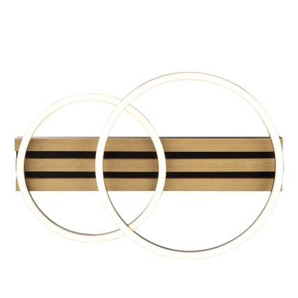 Brilliant - LED prigušivo stropno svjetlo CALMA LED/21W/230V crna