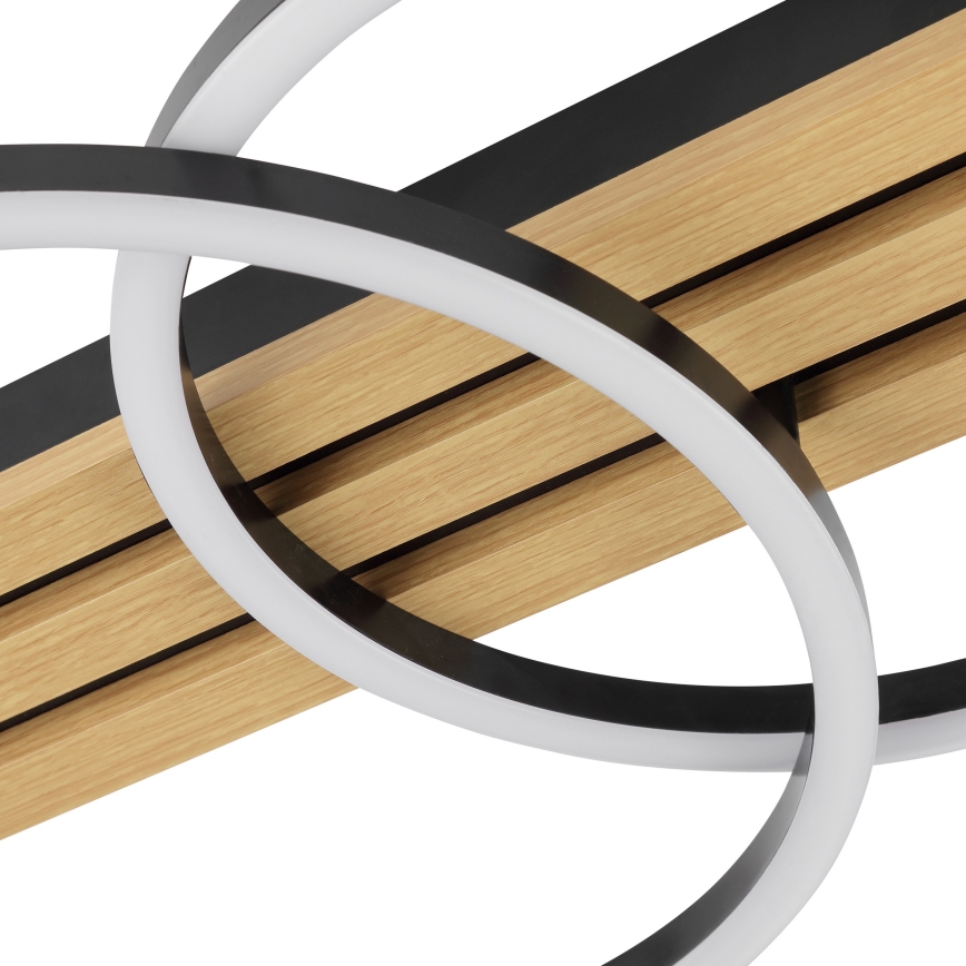 Brilliant - LED prigušivo stropno svjetlo CALMA LED/21W/230V crna