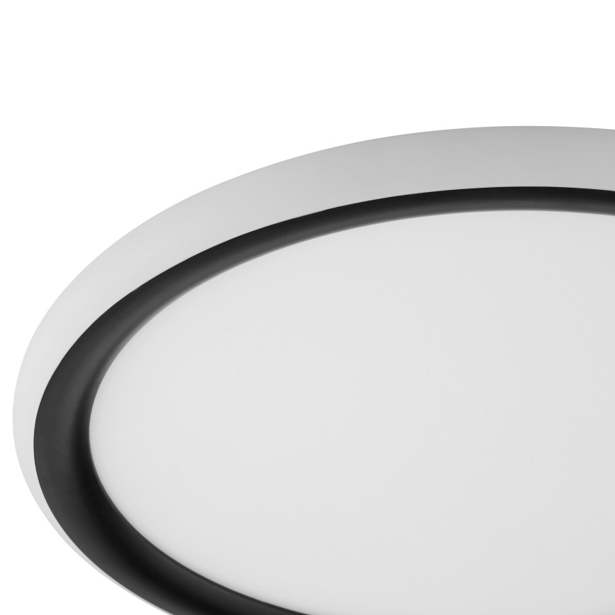 Brilliant - LED stropno svjetlo s mogućnošću prigušivanja CARLOZ LED/16W/230V Ø 30 cm bijelo/crno