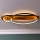 Brilliant - LED Prigušivo stropno svjetlo PIRUS LED/30W/230V 30x70 cm gumovo drvo
