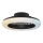 Brilliant - LED prigušivo stropno svjetlo s ventilatorom MONTERO LED/20W/230V 2700-6500K Ø 42 cm crno + daljinski upravljač