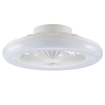 Brilliant - LED stropno svjetlo s prigušivanjem i ventilatorom MONTERO LED/20W/230V 2700-6500K Ø 42 cm bijela + daljinski upravljač