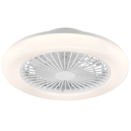 Brilliant - LED stropno svjetlo s prigušivanjem i ventilatorom MONTERO LED/20W/230V 2700-6500K Ø 42 cm bijela + daljinski upravljač