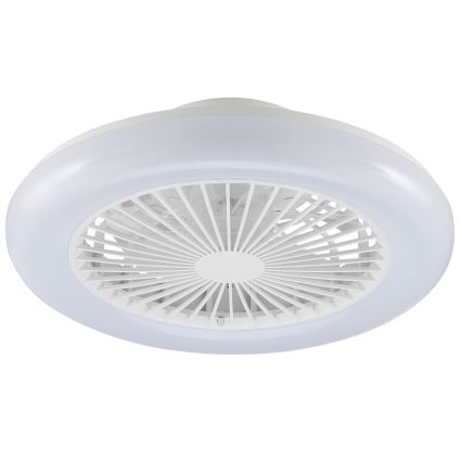 Brilliant - LED stropno svjetlo s prigušivanjem i ventilatorom MONTERO LED/20W/230V 2700-6500K Ø 42 cm bijela + daljinski upravljač