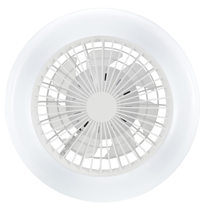 Brilliant - LED stropno svjetlo s prigušivanjem i ventilatorom MONTERO LED/20W/230V 2700-6500K Ø 42 cm bijela + daljinski upravljač