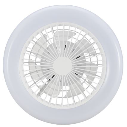 Brilliant - LED stropno svjetlo s prigušivanjem i ventilatorom MONTERO LED/20W/230V 2700-6500K Ø 42 cm bijela + daljinski upravljač