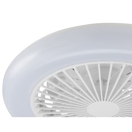 Brilliant - LED stropno svjetlo s prigušivanjem i ventilatorom MONTERO LED/20W/230V 2700-6500K Ø 42 cm bijela + daljinski upravljač