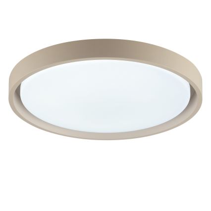 Brilliant - prigušivo LED stropno svjetlo SANOZ LED/24W/230V 3000-6500K Ø 41 cm bež + daljinski upravljač