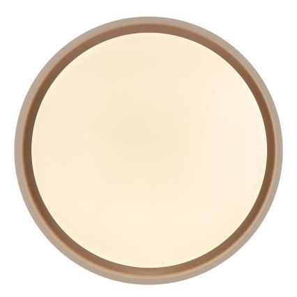 Brilliant - prigušivo LED stropno svjetlo SANOZ LED/24W/230V 3000-6500K Ø 41 cm bež + daljinski upravljač