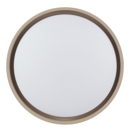 Brilliant - prigušivo LED stropno svjetlo SANOZ LED/24W/230V 3000-6500K Ø 41 cm bež + daljinski upravljač
