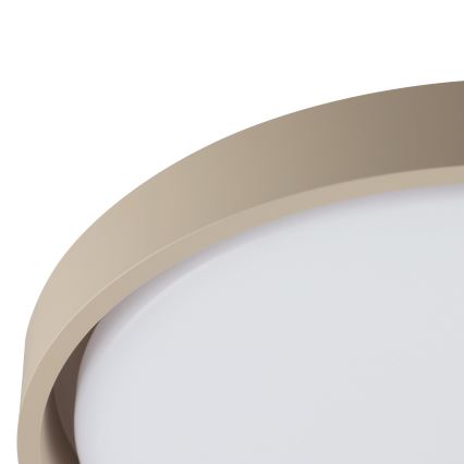 Brilliant - prigušivo LED stropno svjetlo SANOZ LED/24W/230V 3000-6500K Ø 41 cm bež + daljinski upravljač