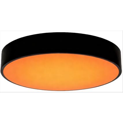 Brilliant - LED stropna svjetiljka SLIMLINE s mogućnošću prigušivanja LED/50W/230V 1800-6500K Ø 49 cm crna + daljinski upravljač