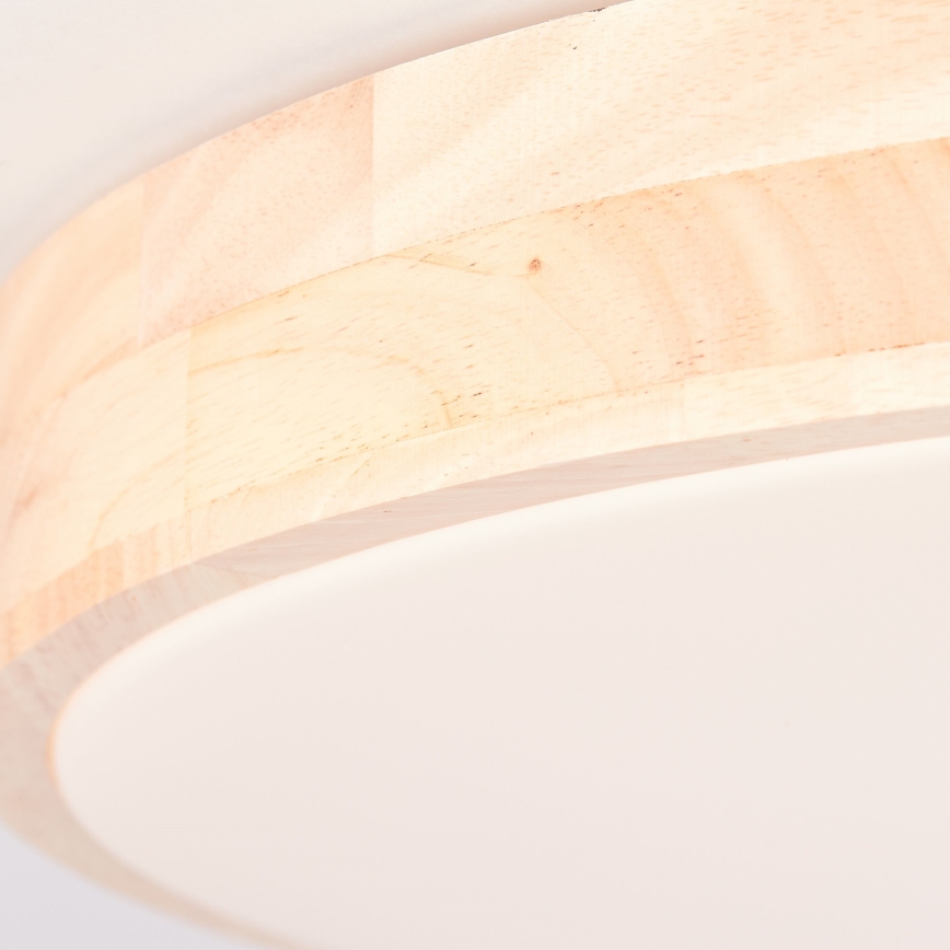 Brilliant - LED stropna svjetiljka s mogućnošću prigušivanja SLIMLINE LED/60W/230V 3000-6500K Ø 45 cm, finiš kaučukovca + s daljinskim upravljačem