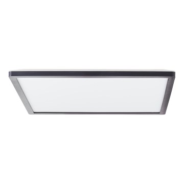 Brilliant - LED prigušivo stropno svjetlo SORELL LED/24/230V 3000-6500K 42x42 cm crna + daljinski upravljač