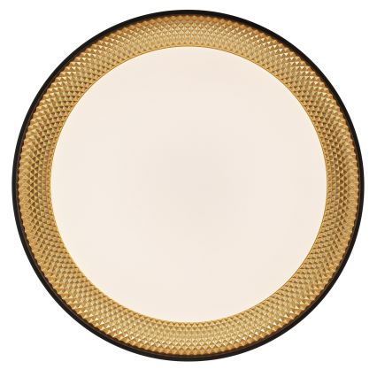 Brilliant - LED prigušivo stropno svjetlo WALDO LED/36W/230V 3000-6500K promjer 48,5 cm crno/zlatno + daljinski upravljač