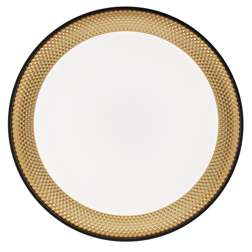Brilliant - LED prigušivo stropno svjetlo WALDO LED/36W/230V 3000-6500K promjer 48,5 cm crno/zlatno + daljinski upravljač