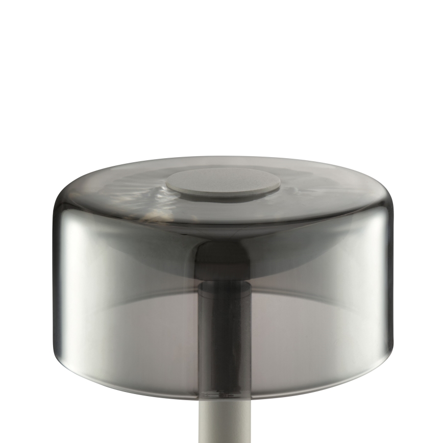 Brilliant - LED s možností prigušivanja punjiva dodirna vanjska stolna lampa RAZOR LED/2,5W/5V 2700K 2600 mAh IP44 siva